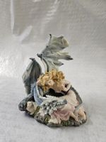 Fantasy Figur: Fee und Drache, sehr detailliert, neuwertig!