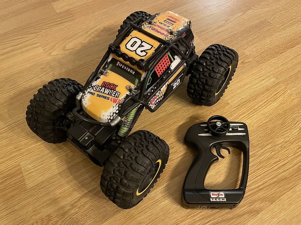 Maisto Modellismo RC: Maisto Rock Crawler Pro Series 4 WS – Usato da Rotkreuz venduto da powermonger