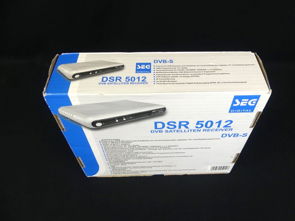 Satelliten Receiver DSR 5012 2