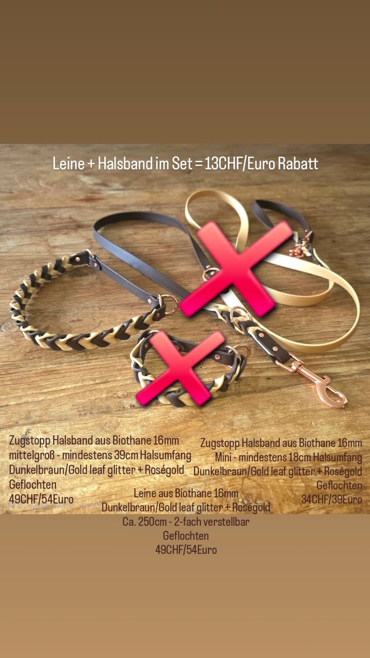 Leine & Halsband: Halsband – Neu (gemäss Beschreibung) aus Müselbach von reg_v5fz