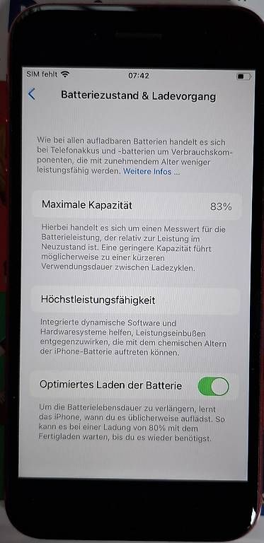 Handys / Smartphones: iPhone SE 2020 64 GB – Gebraucht aus Wichtrach von Signore 2
