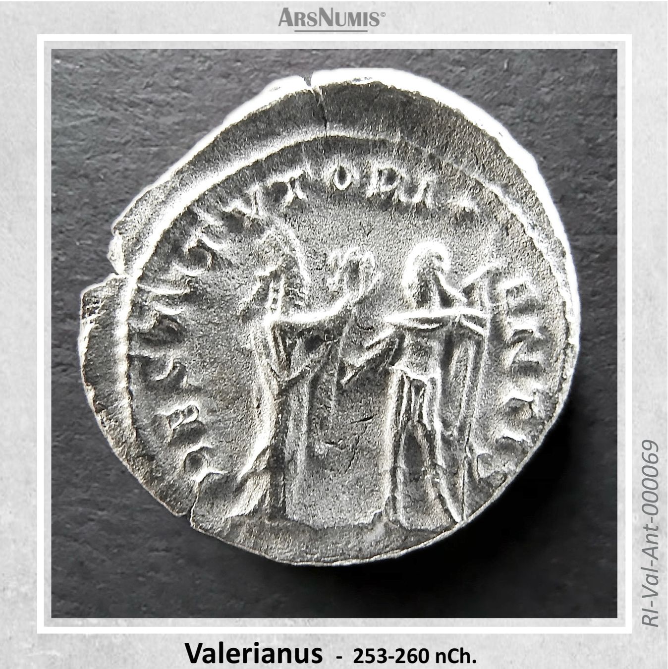Alle Münzen: Römische Silbermünze - Valerianus – Gebraucht aus Oberwil b. Zug von ArsNumis 1