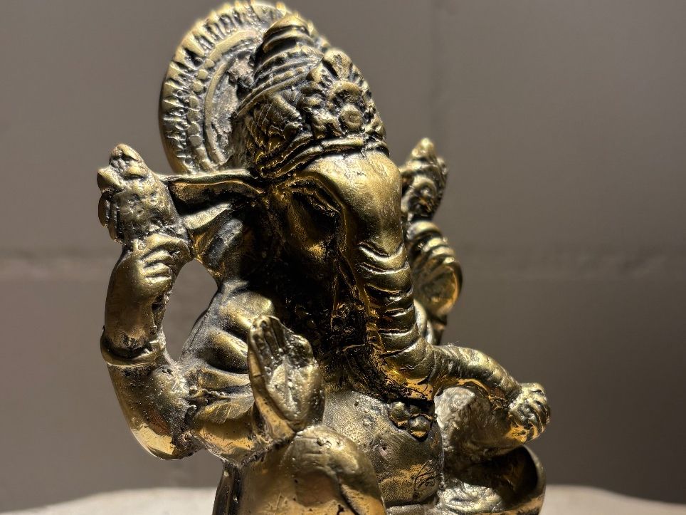 Sculptures & Statues: Ganesha Statue 13 cm Bronze – D'occasion à Lenggenwil par Unique_ 4