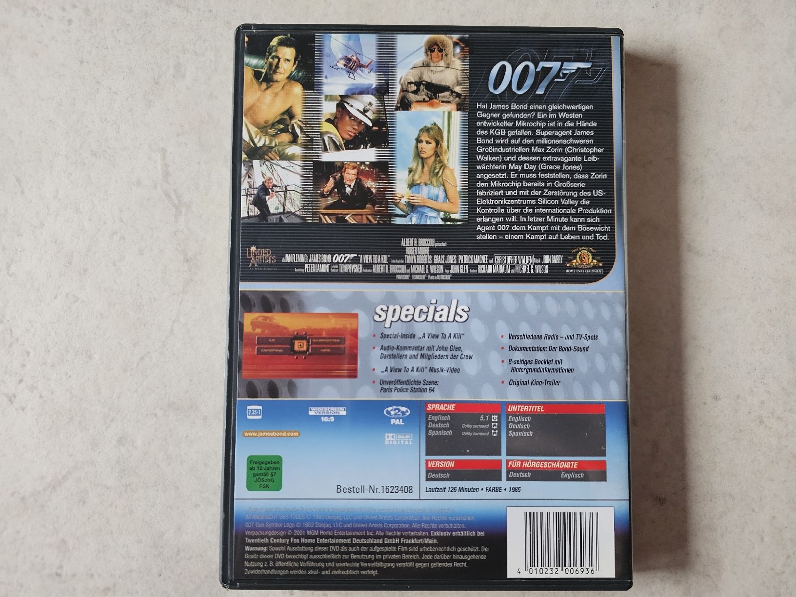 Tutti i DVDs: Im angesicht des Todes  -  James Bond 007 / Special Edition – Usato da Schneisingen venduto da backstore24 1