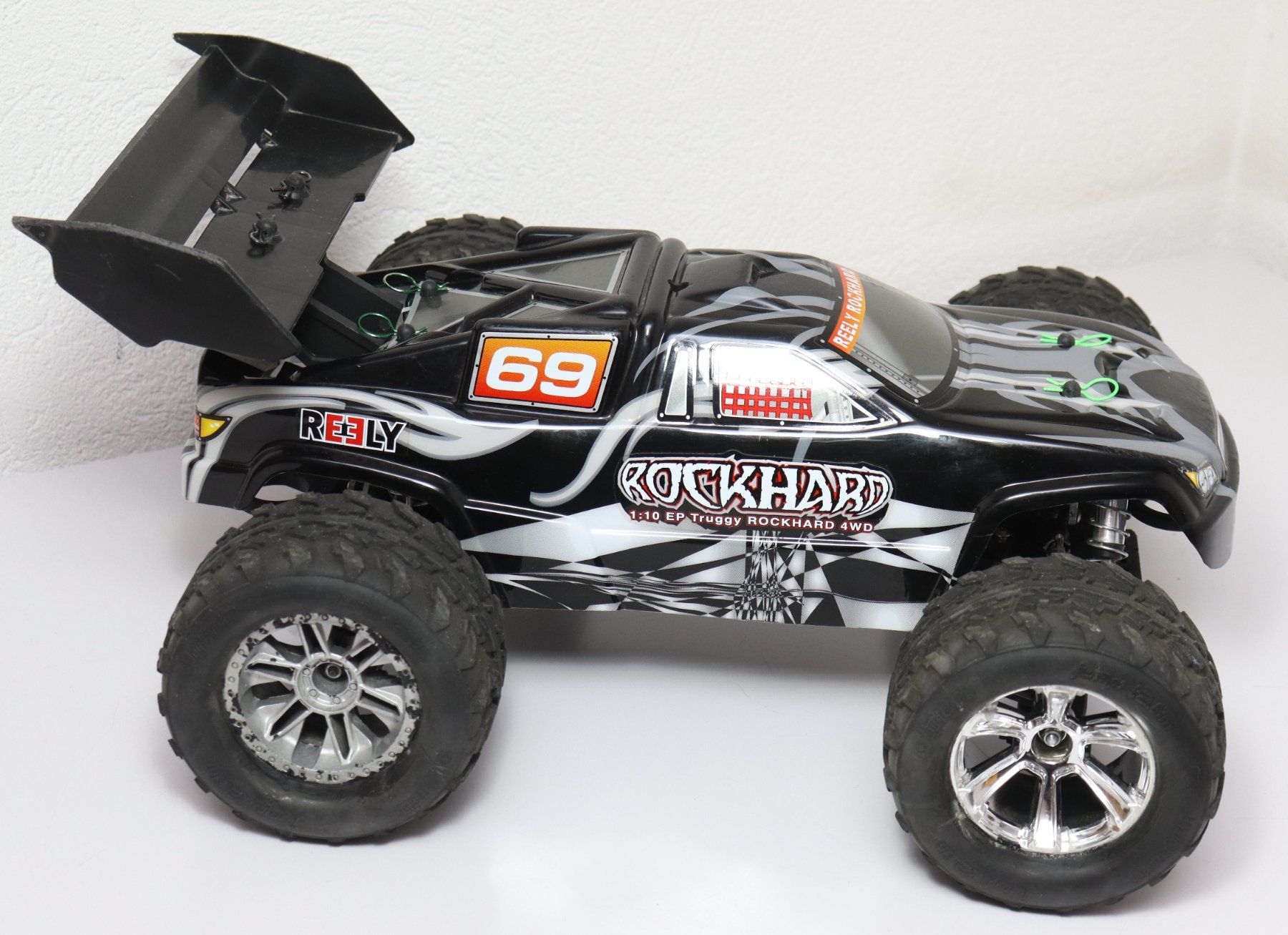 Reely 1:10 Truggy Roues complètes Street 5 rayons gris-titane 2 pc(s
