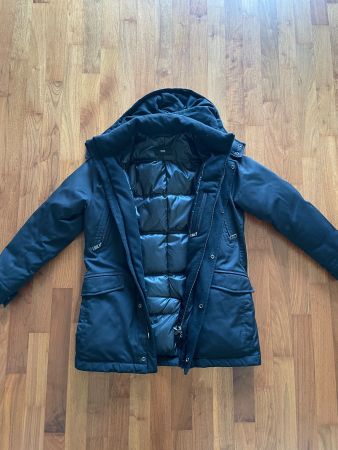 Hugo Boss Daunenjacke Herren, schwarz, Gr. 46