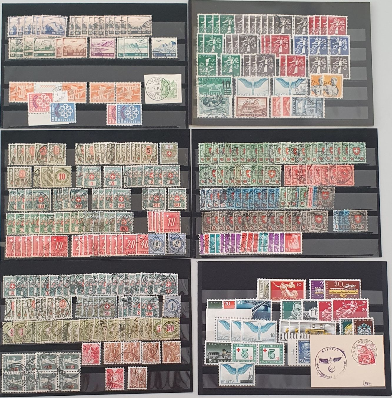 Tous les timbres: Restlot Schweiz am Strubel – D'occasion à Kreuzlingen par Rschweiz1 4