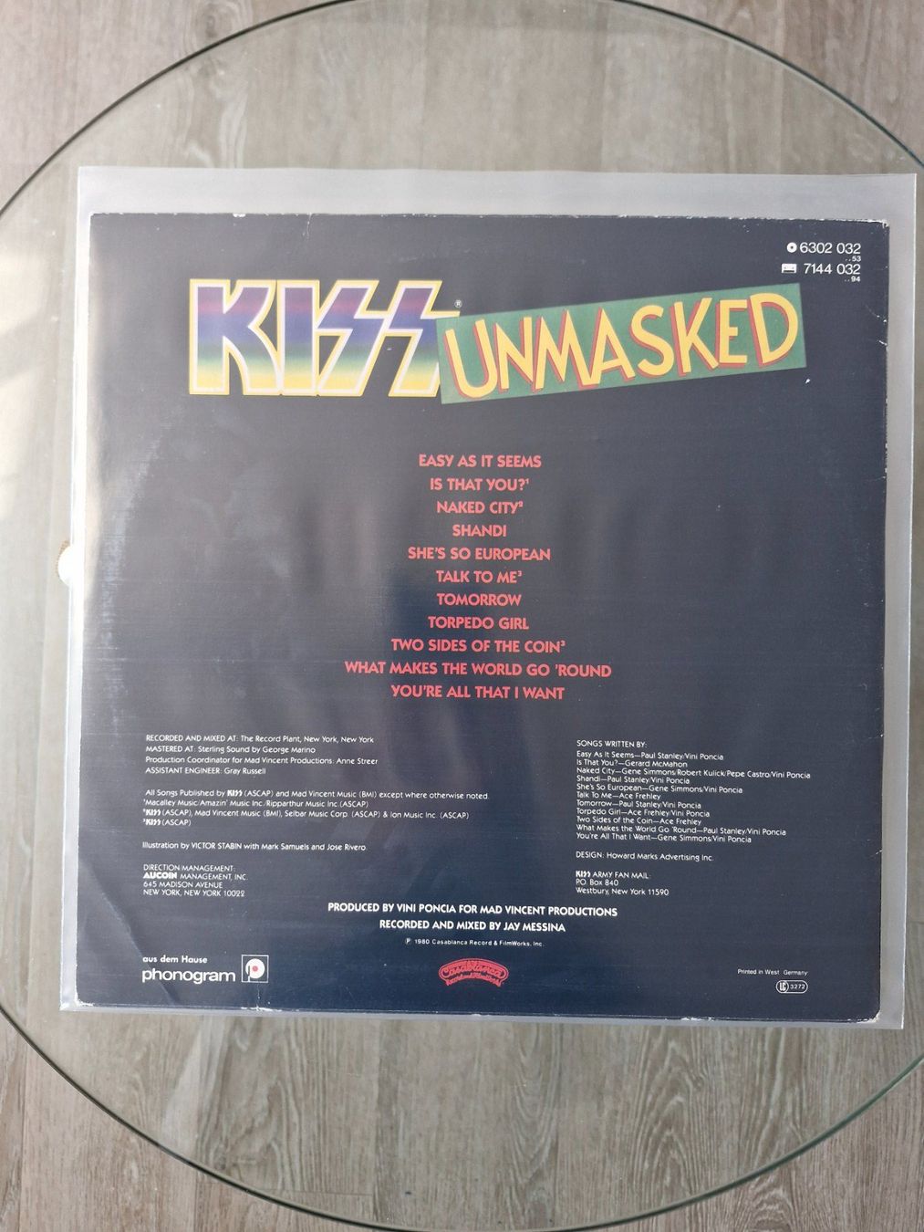 Dischi in vinile: LP - KISS - Unmasked  - Vinyl – Usato da Aadorf venduto da MediaGuru 1