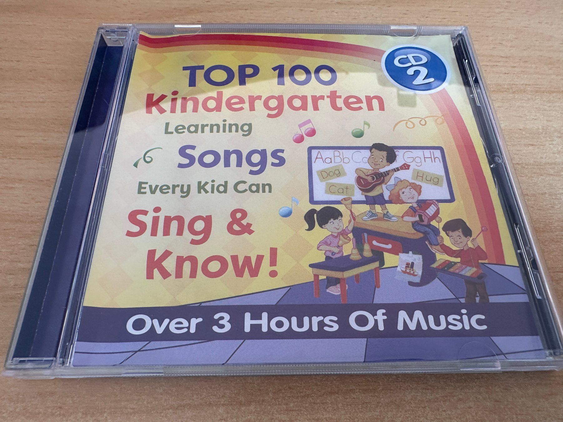 CDs: Top 100 Kindergarten Learning Songs Every Kid Can Sing 3 CD – Gebraucht aus Rikon im Tösstal von Alpenmutz 3