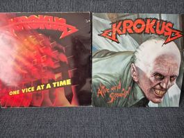 5 LP Vinyl - Krokus/Steeler/Accept - Hard Rock Heavy Metal