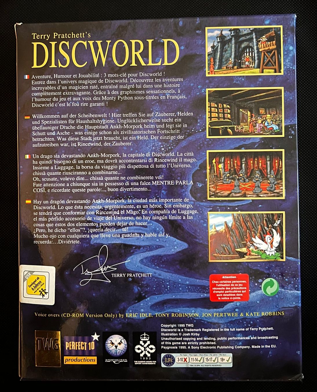 Spiele: PC Big Box Spiel Discworld – Gebraucht aus Schachen LU von retrogamer 1