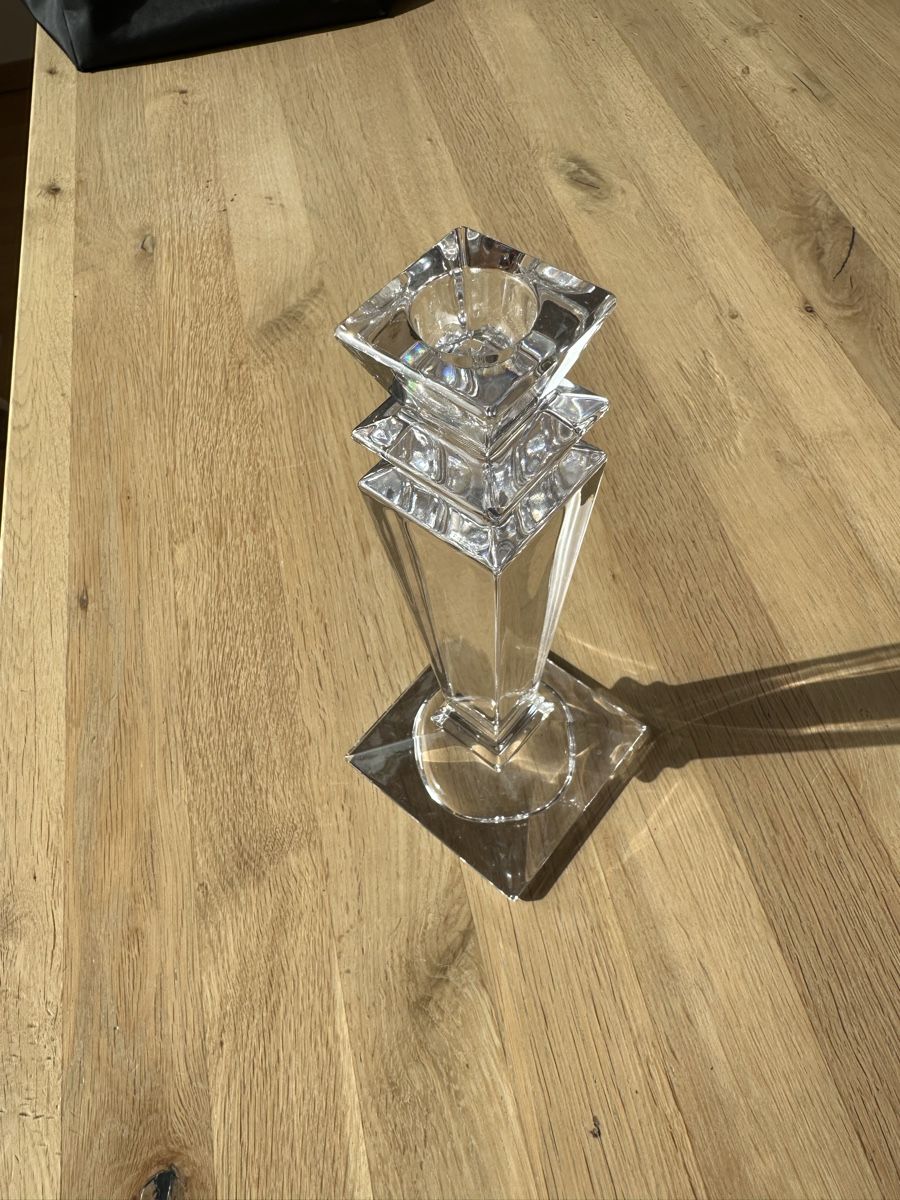 Kerzenständer: Kerzenhalter aus Glas – Gebraucht aus Herrliberg von Eule13 1