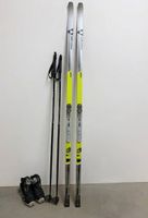 Set - Langlaufski (174 cm), Schuhe (Gr. 39), Stöcke (130 cm)