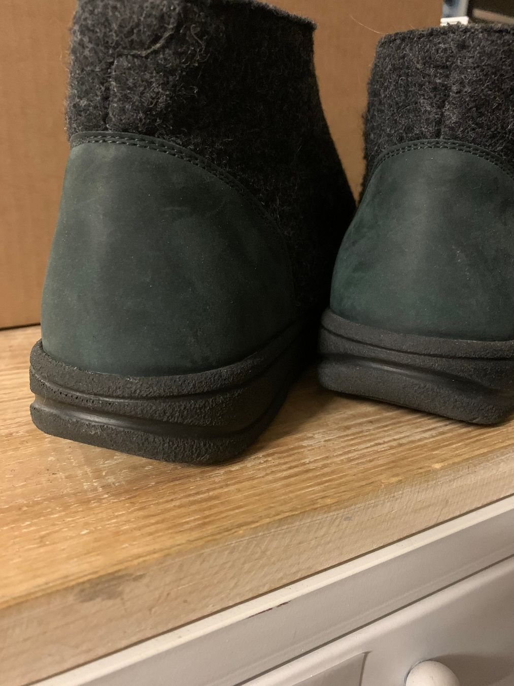 Scarpe da uomo: Ströber Bequemschuh Hausschuh Herren,  Anthrazit, Gr. 7 1/2 – Nuovo e nell'imballaggio originale da St. Gallen venduto da Miousch 6