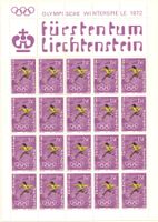 K'bogen 1971  Olymp. Winterspiele Sapporo 1972    postfrisch