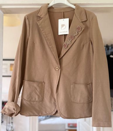 BLAZER EN COTON AVEC DÉTAIL!! M NOUVEAUTÉ 2026/27