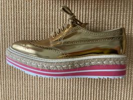 Prada Damen Schehe Gr.37.5  NEU Leder