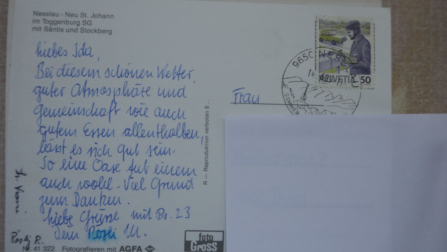 Ansichtskarten: Nesslau – Gebraucht aus Oberriet SG von ret_7j2k 1