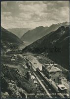 GR Alp Grüm - Bahnhof - Bernina Bahn BB - RhB - Poschiavo