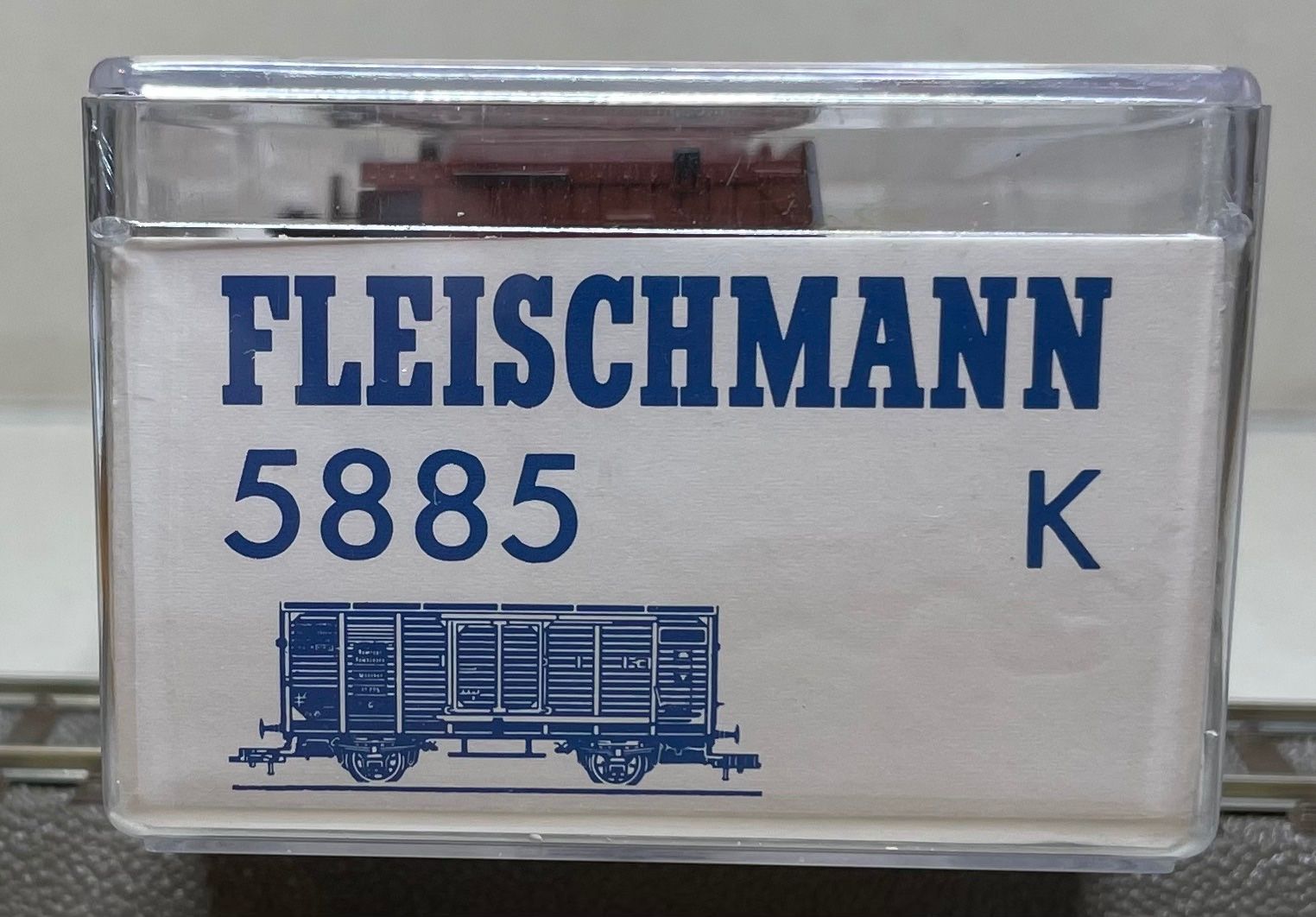 Fleischmann Modelleisenbahnen: 5885 Fleischmann – Neu und originalverpackt aus Root von dioramabau 1