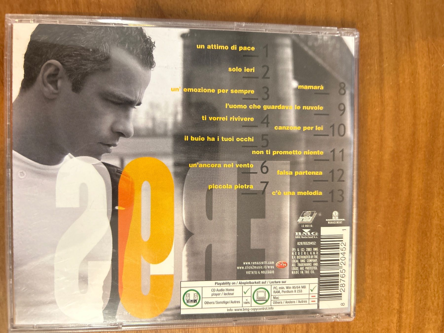 CD: Eros Ramazzotti – Usato da Niederrohrdorf venduto da luxury100 1