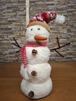 Schneemann, Winterdeko, ca. 40 cm hoch!