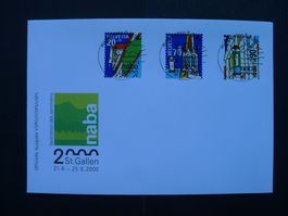 1999 Nr. W81 - W83 mit ET - Vollstempel auf FDC