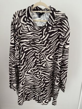 Titel: Friends Like These Zebra Bluse Grösse EU 48 