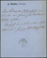 AG Oberhof - Zwergstempel - Brief