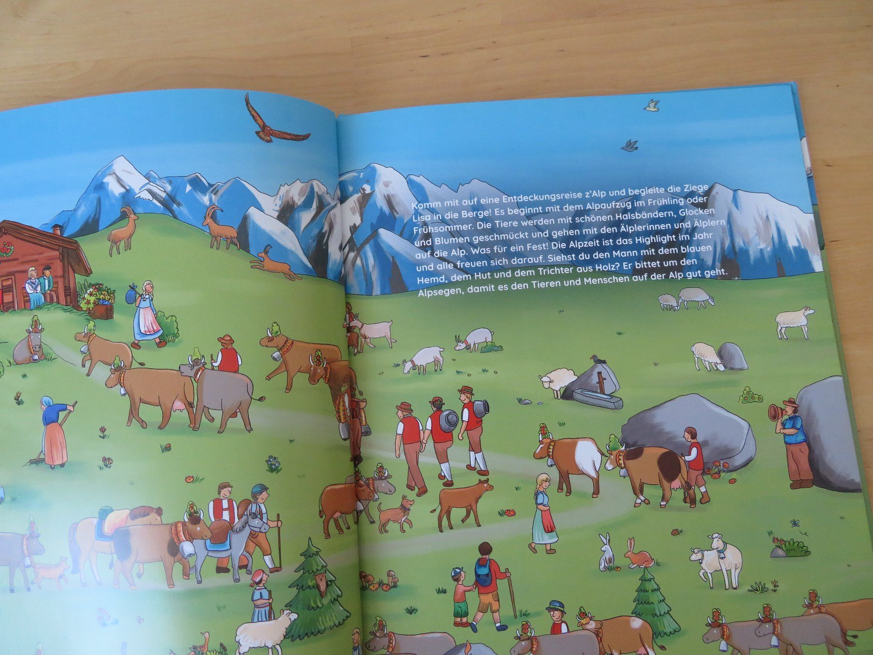 Libri: MEIN WIMMELBUCH "Z`Alp" – Nuovo (secondo la descrizione) da Zürich venduto da piroma 1
