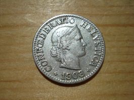 (H3) 10 Rappen 1908