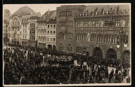 Foto-AK Basel, Festumzug am Ostersonntag