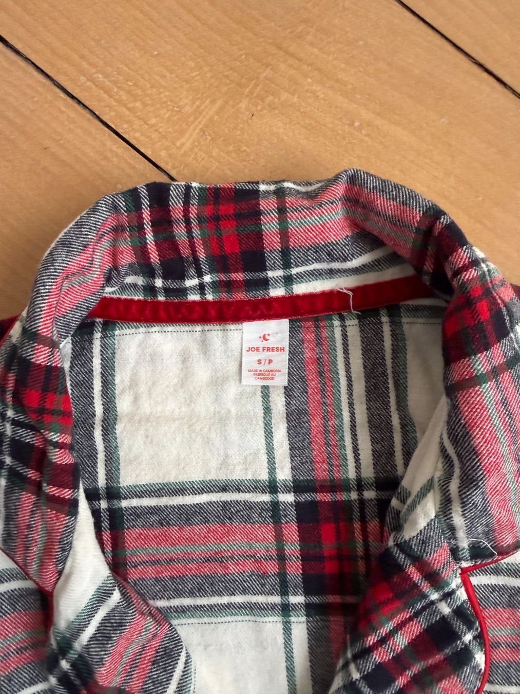 Negligees & Pigiami: JOE FRESH - Pyjama Oberteil kariert S – Usato da Zürich venduto da Diazaio 3