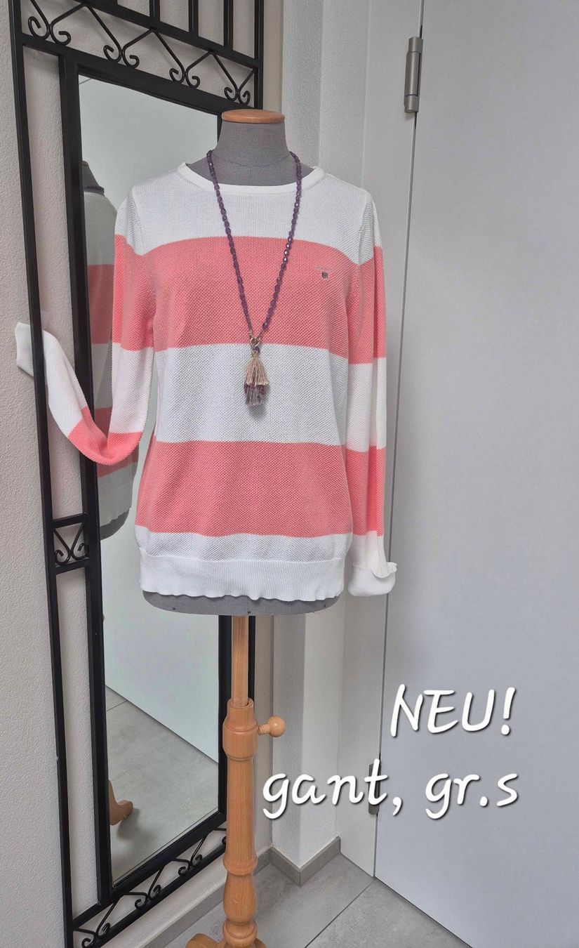 Maglioni & Felpe: NEUER PULLOVER von GANT Gr.S, NP 169.- passt zu NILE – Nuovo (secondo la descrizione) da Algetshausen venduto da Engel-99