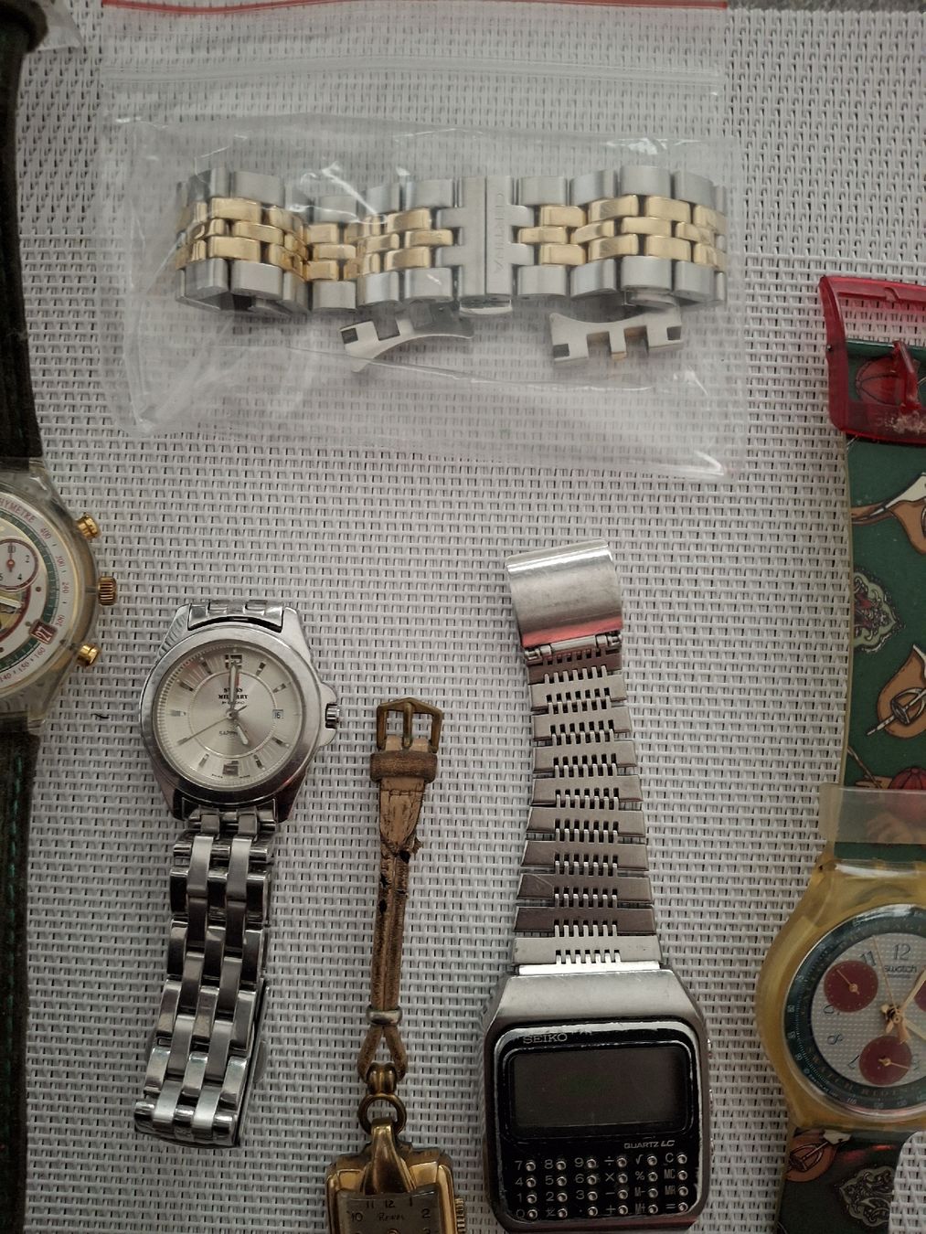 Montres: Uhrenlot 16,Stk  Ab,1.- Chf. – Défectueux à Reiden par Flomy-72 5