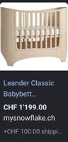 Leander Classic Baby & Junior Bed in light wood - all pieces