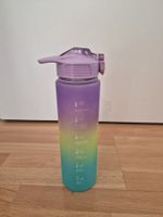 Wasserflasche Trinkflasche Kunststoff "Violett"