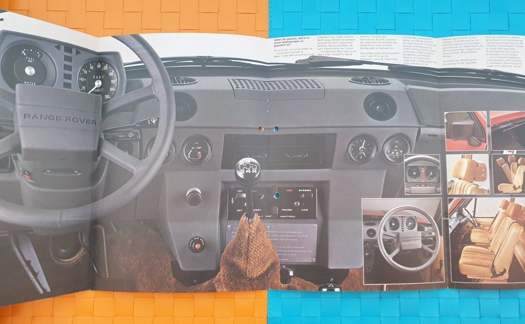 Riviste & Magazine: RANGE ROVER S ''CLASSIC'' 1980 - Prospekt / Katalog – Usato da Viganello venduto da CARLiteratur 3