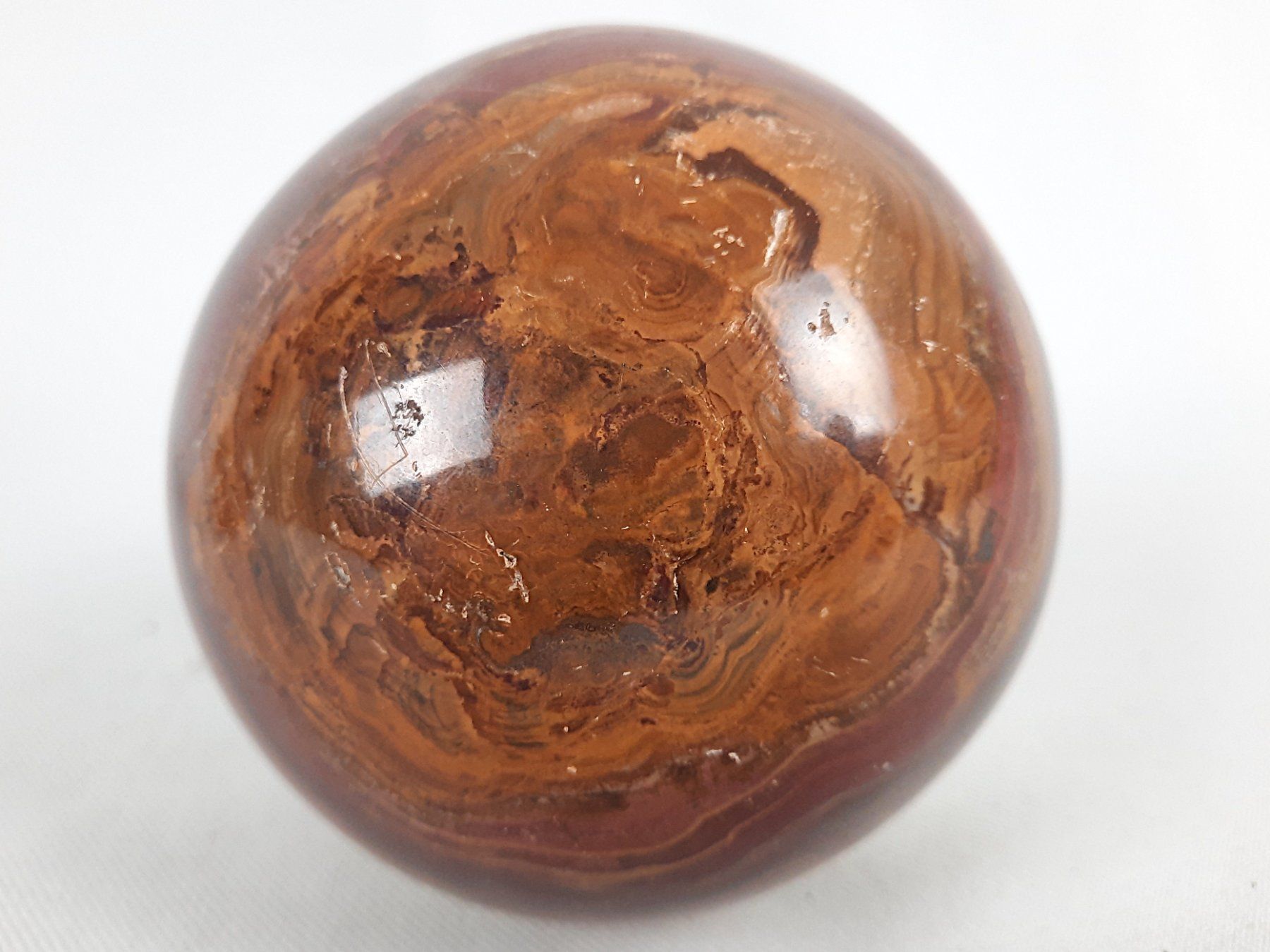 Mineralien & Heilsteine: 2 Steinkugeln – Gebraucht aus Beinwil am See von Restwert_Beinwil 3