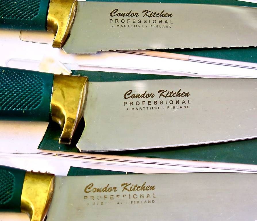 Coltelli: Marttiini Messer, Serie Condor Kitchen Professional – Usato da Zürich venduto da Finisch01 2