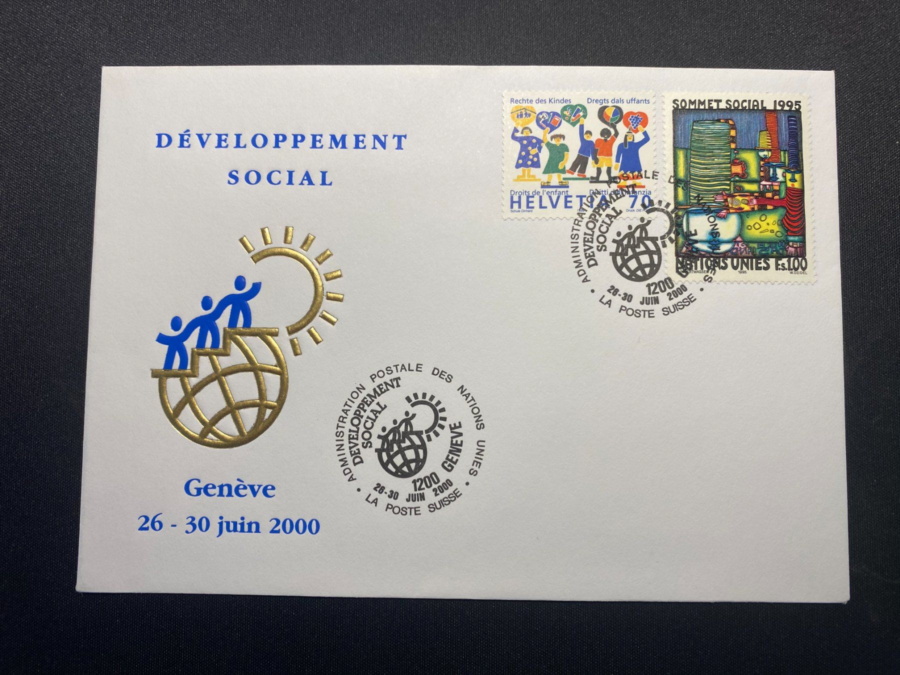 Alle Briefmarken: ONU FDC / 2000 / Speziel Brief – Neu und originalverpackt aus Grand-Lancy von Dany1973