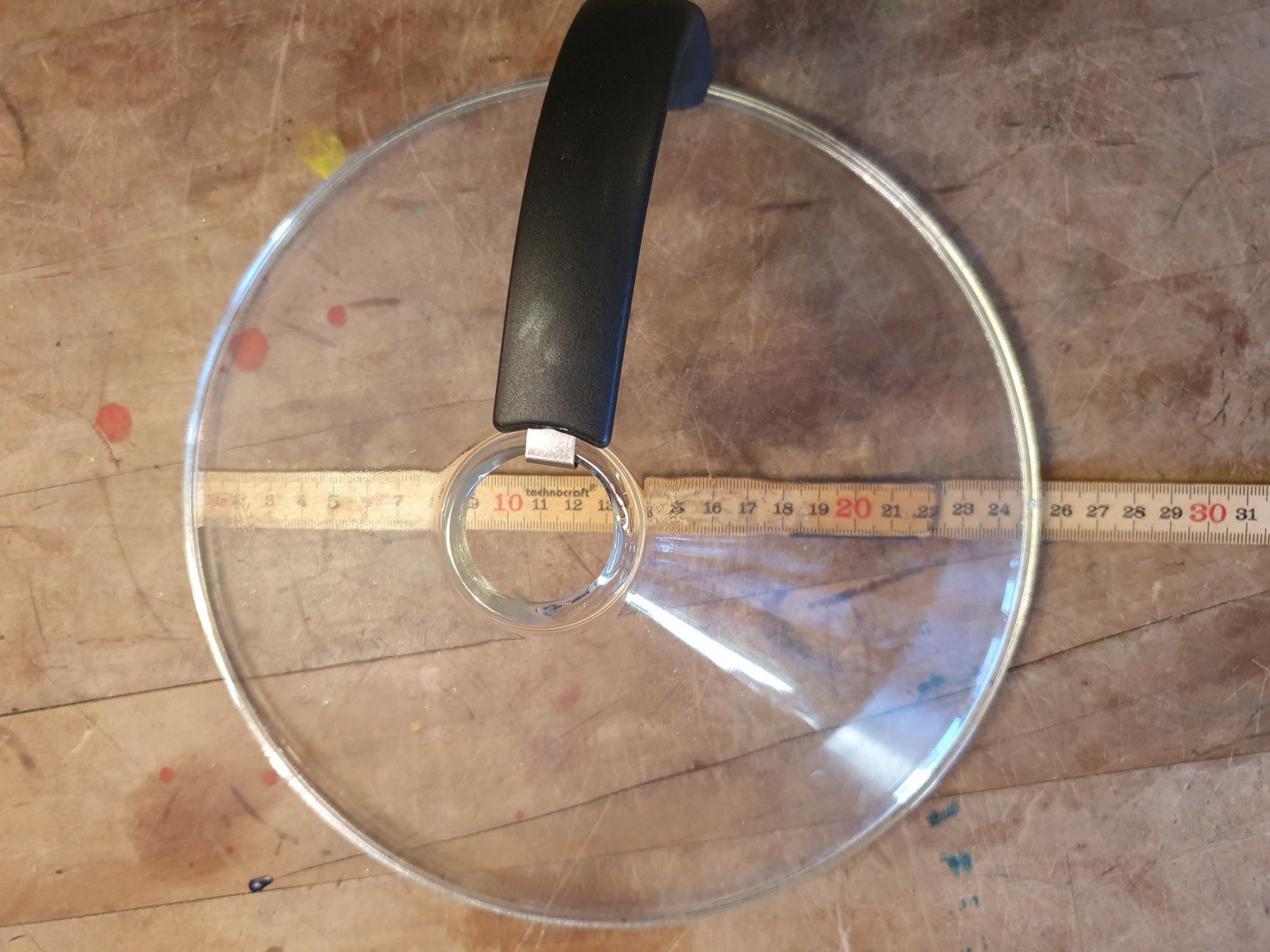 Elettrodomestici da cucina: Pfannedeckel Glas 25 cm Durchmesser – Usato da Zürich venduto da loosebone 2
