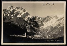 AK Meglisalp, Ortsansicht mit Altmann