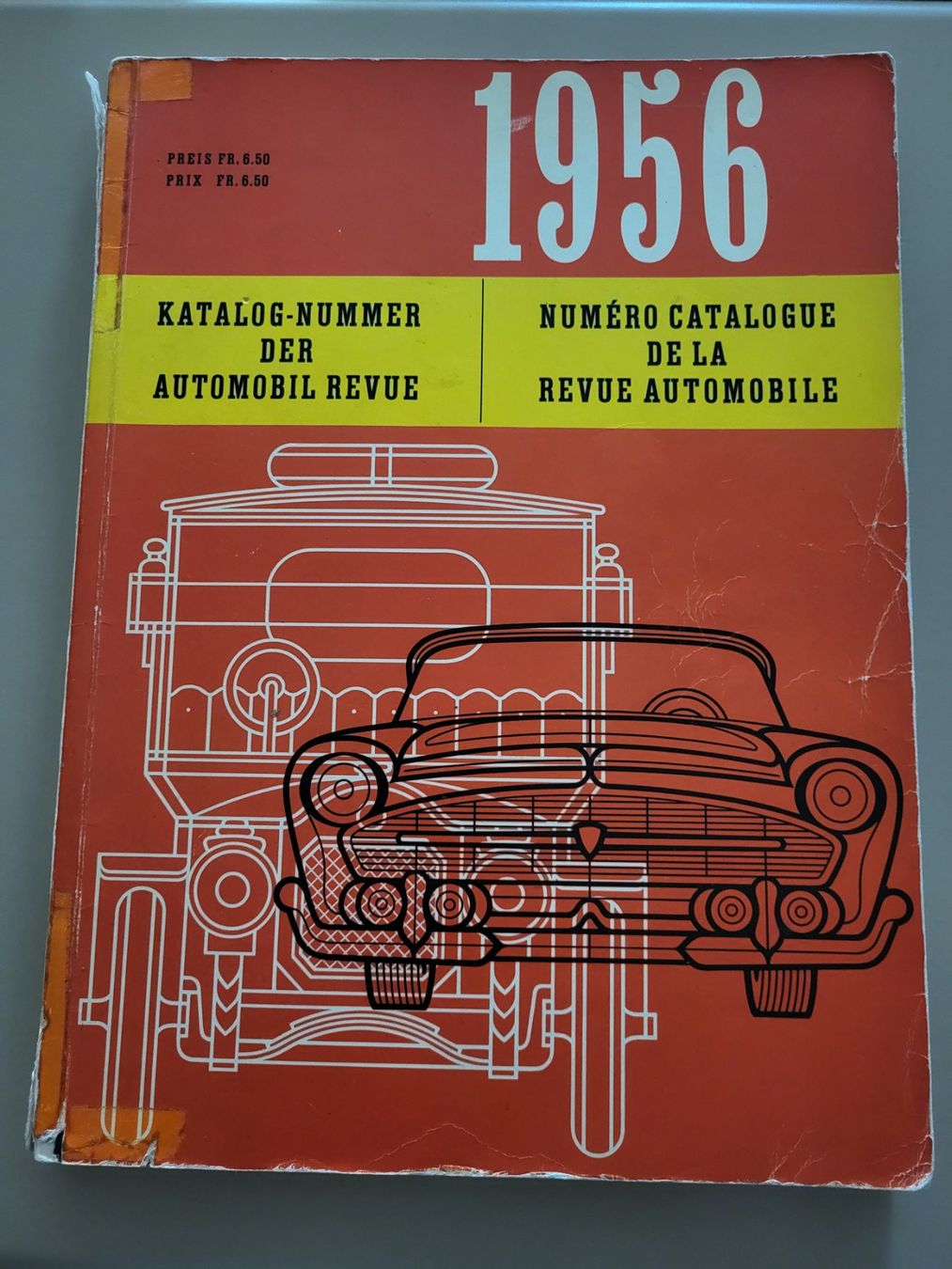 Riviste & Magazine: Automobil Revue Katalog 1956 – Usato da Wilen b. Wollerau venduto da 4banger