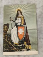 Alte PK / Helvetia - Gelaufen 1900