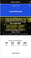 Openair Frauenfeld 2026 3-Tages Ticket