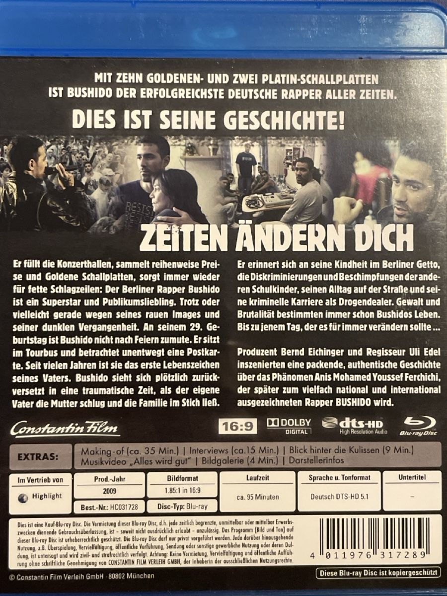 Tutti i DVDs: Zeiten ändern dich (2010) – Usato da Waldenburg venduto da Gonzo8 1
