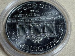 10. 1 Münze 1.50 EURO, 1 UNZE 999 Silber also 31,1 Grmm