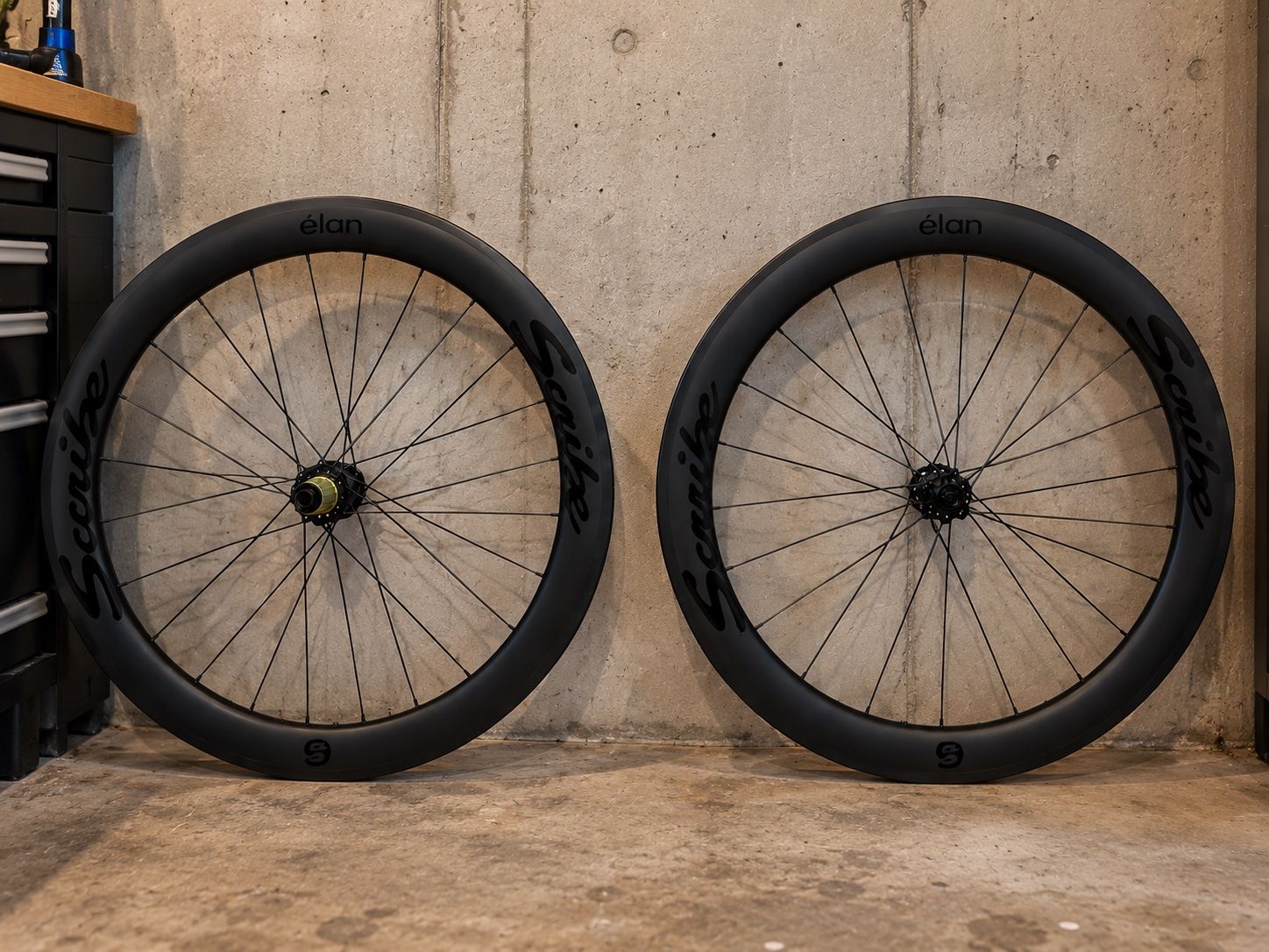 Paire de roues Scribe élan 50+ / full carbone (Neu (gemäss Beschreibung ...