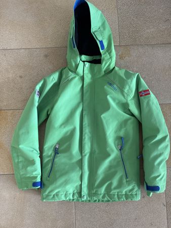 Trollkids Winter- und Ski- Kinderjacke Grün Gr.152